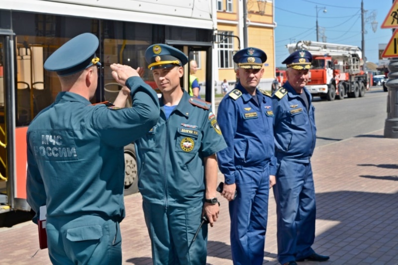 В Перми проведены комплексные пожарно-тактические учения