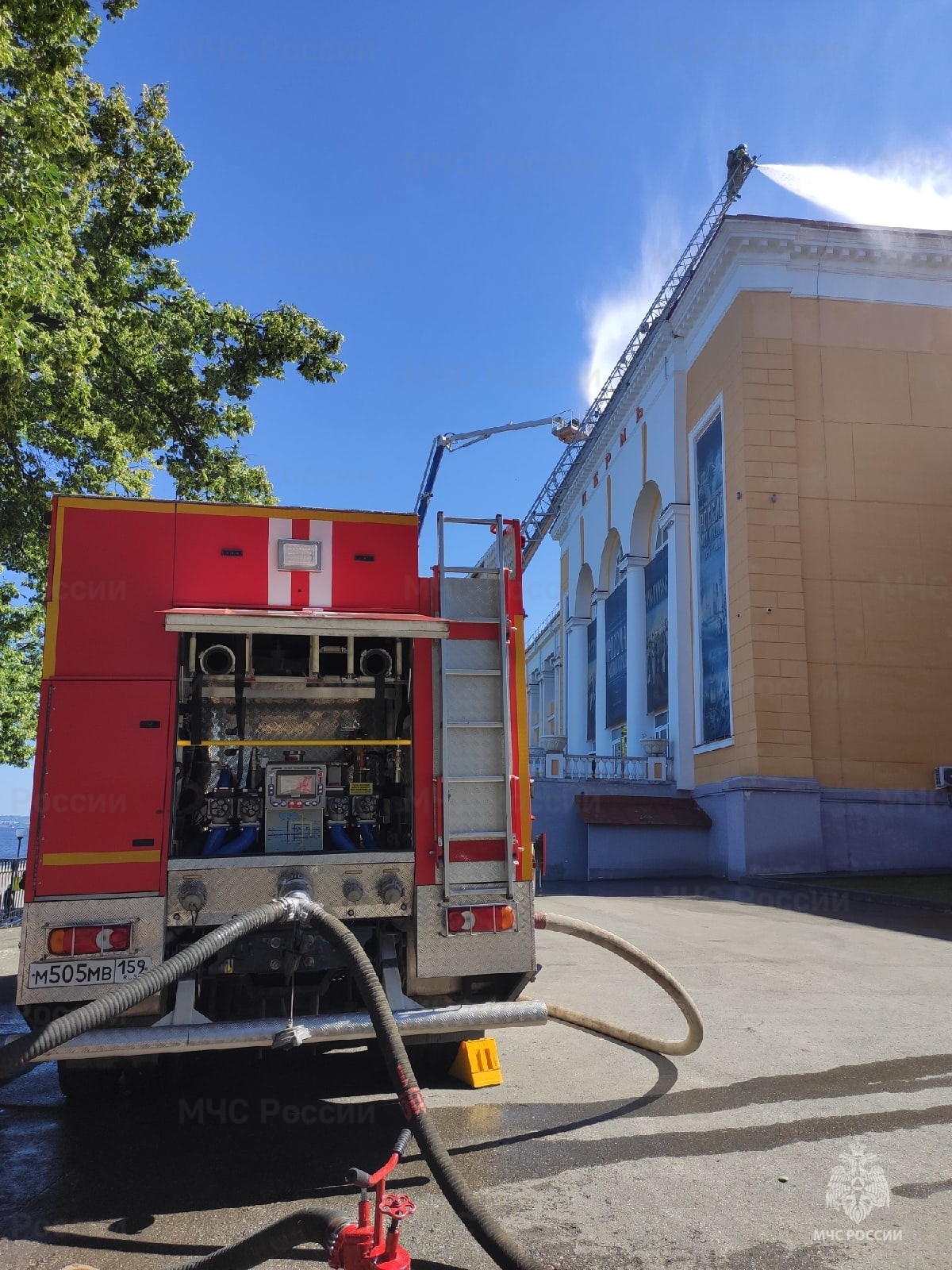 В Перми проведены комплексные пожарно-тактические учения - Новости -  Главное управление МЧС России по Пермскому краю